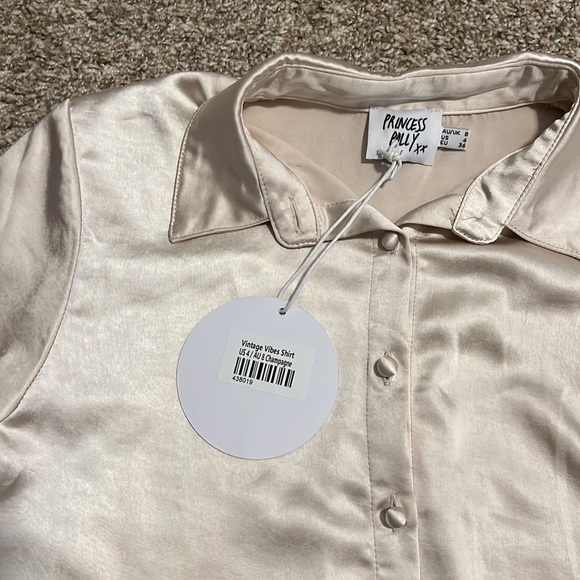 Silk button down shirt - Picture 5 of 5